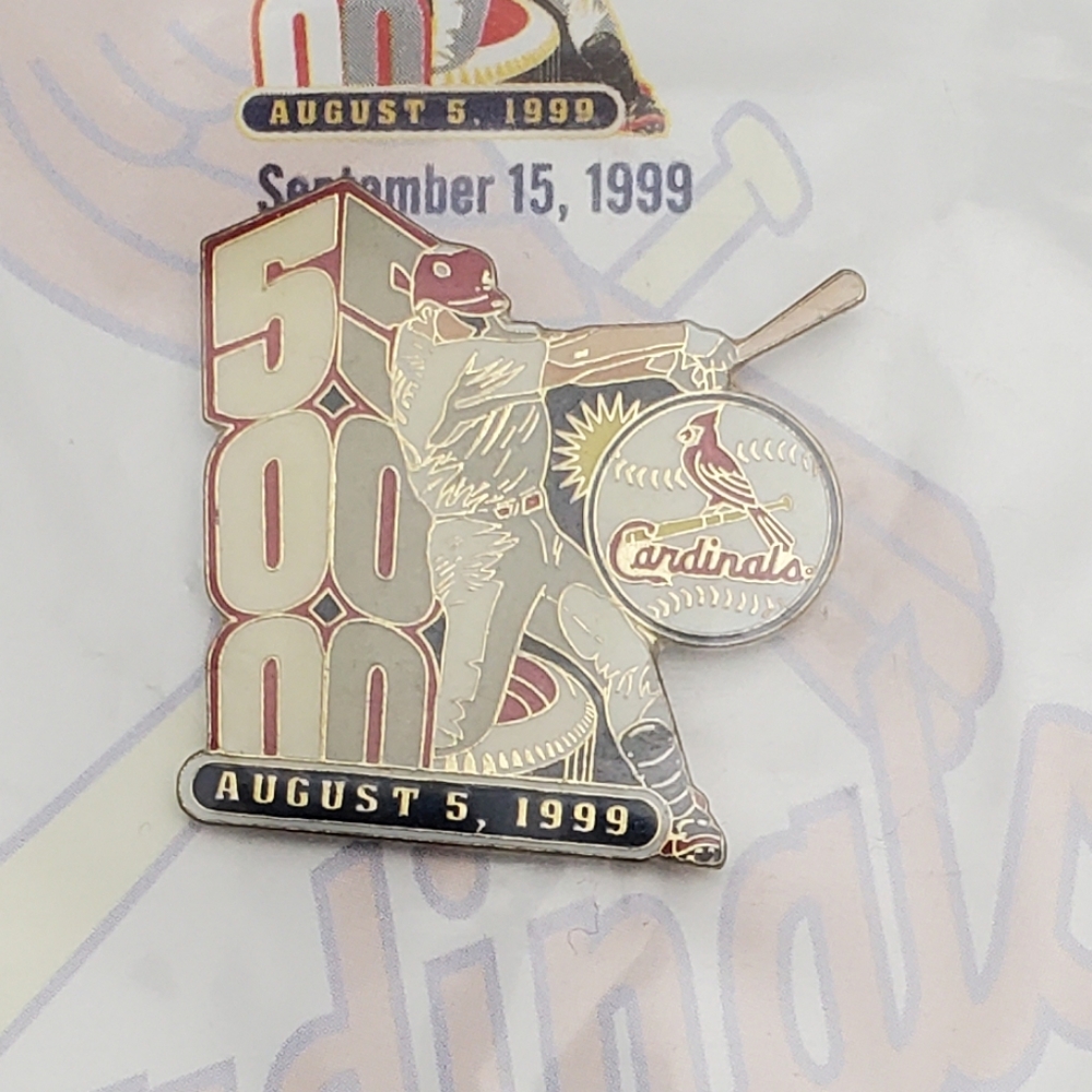 1999 MARK McGWIRE 500th HOME RUN